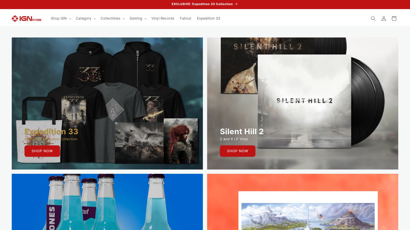 IGN Store Shopify Implementation